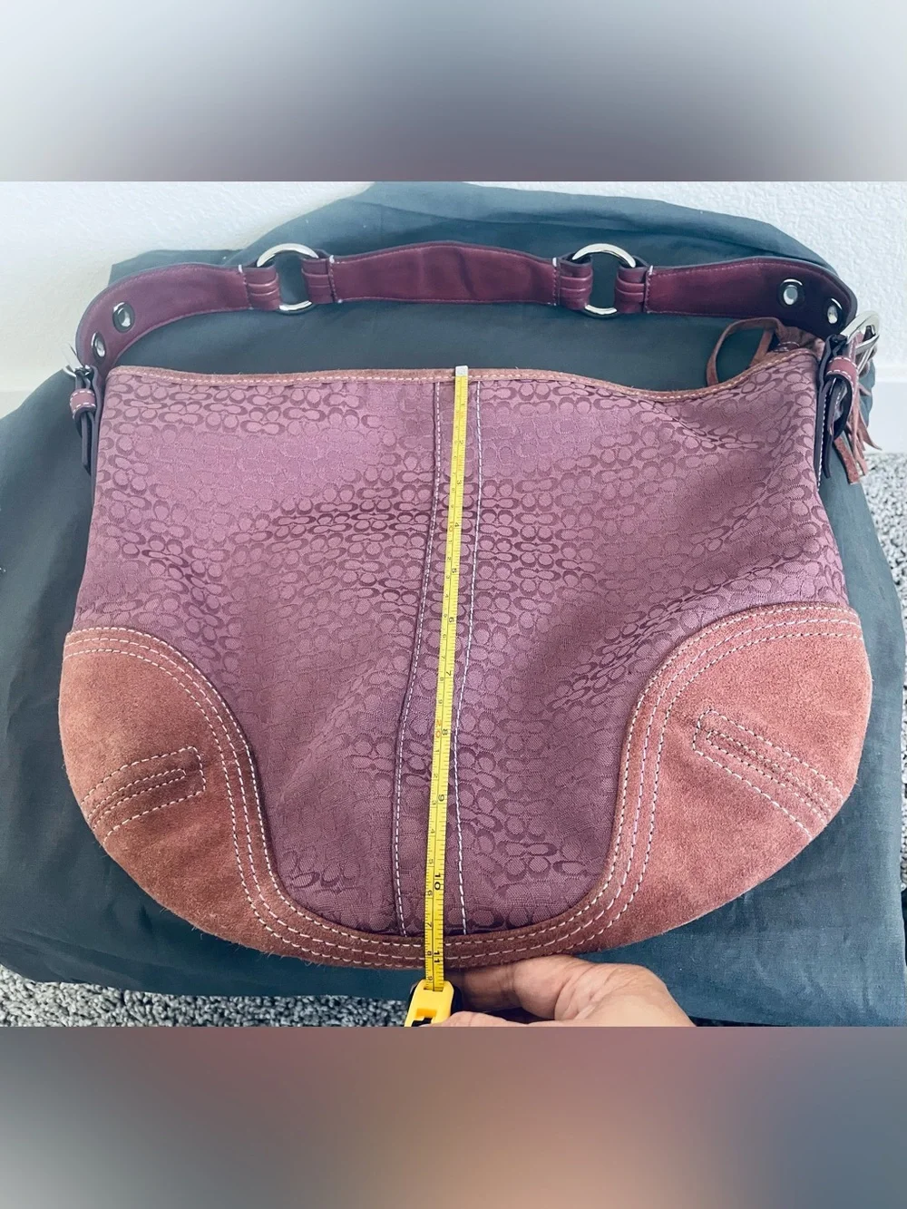 Coach stylish plum